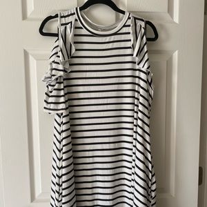 Chic Soul Open Shoulder Dress